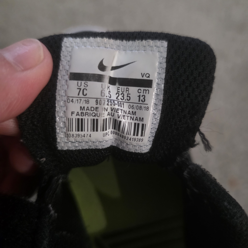 Nike Kids Sneakers - Black and White